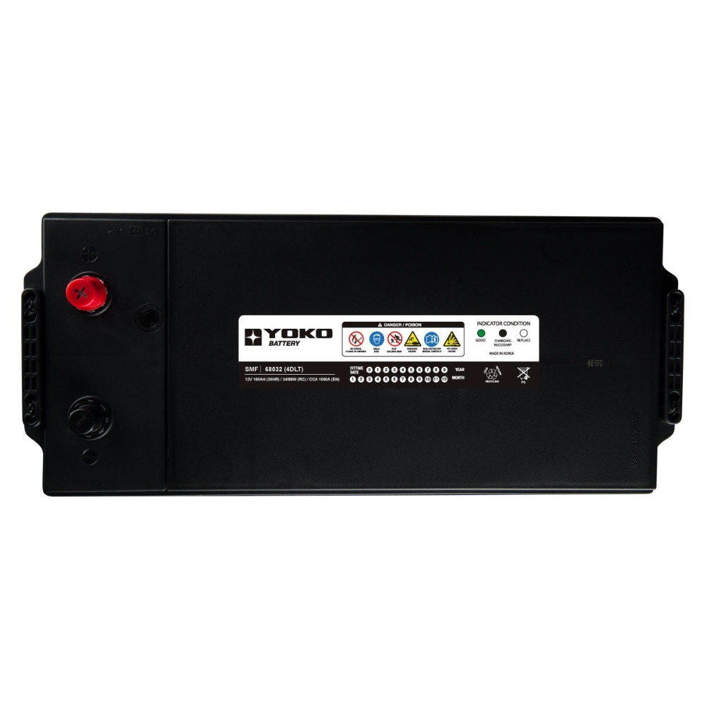 BATERIAS YOKO 180AMP N/I CCA 68032