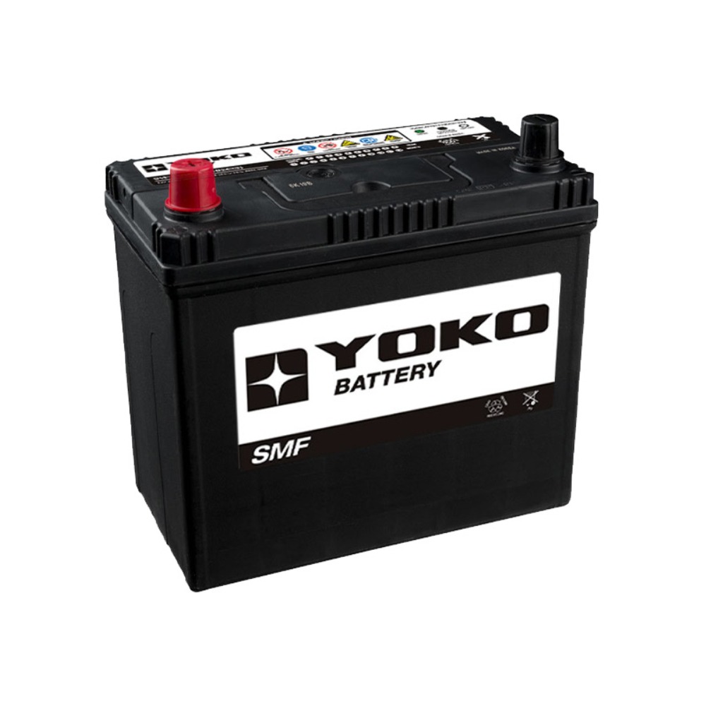 BATERIAS YOKO 45AMP 430 CCA SMF NX100-S6S (SMF55B24RS)