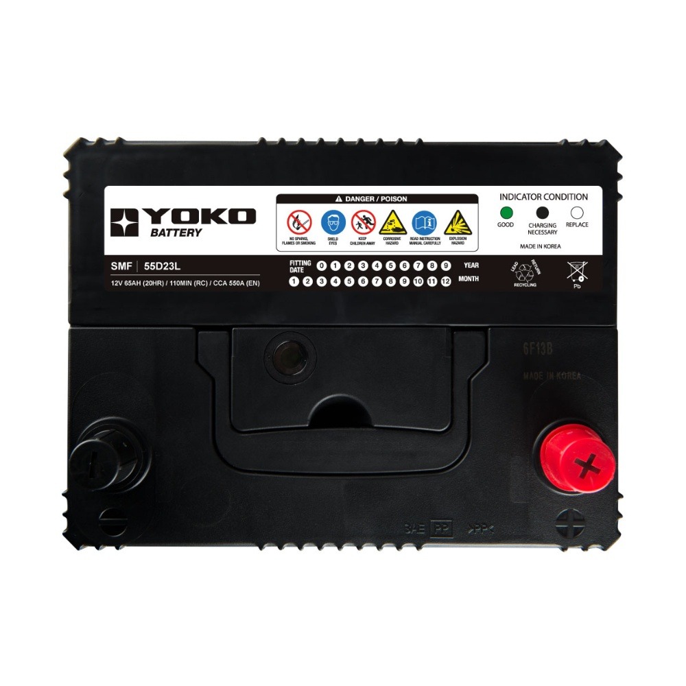 BATERIAS YOKO 65AMP 700 CCA SMF 75-660
