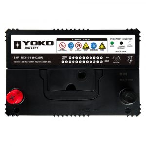 BATERIAS YOKO 70AMP 600 CCA SMF NX110-5 (SMF80D26R)
