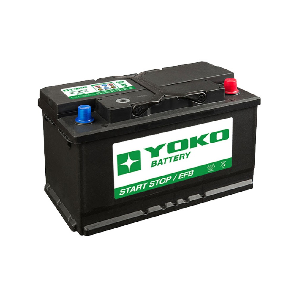 BATERIAS YOKO 80AMP 730 CCA EFB EC80-L4