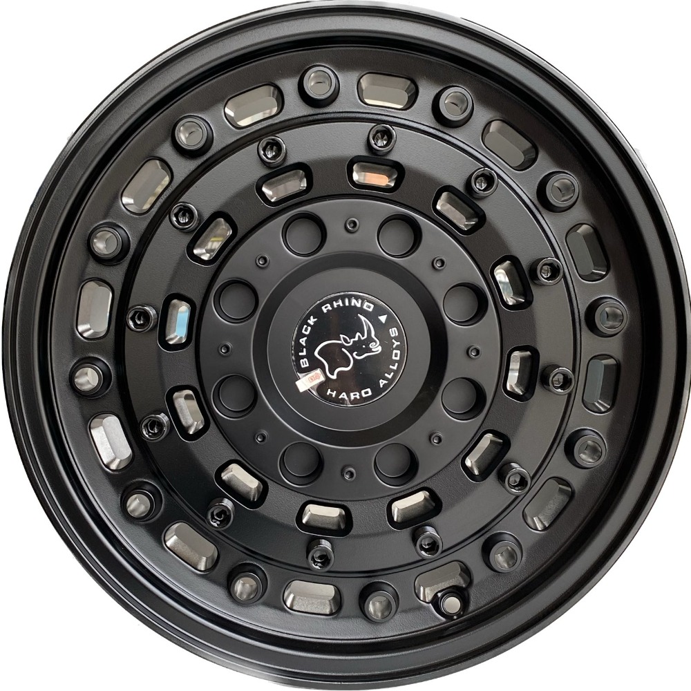 LLANTAS 17X8 6X130 ET38 BLACK RHINO ARSENAL MATEBLACK