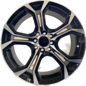 LLANTAS 17X7 4X100/114 ET40 SPEEDLINE RT79 BLACKMACHINE