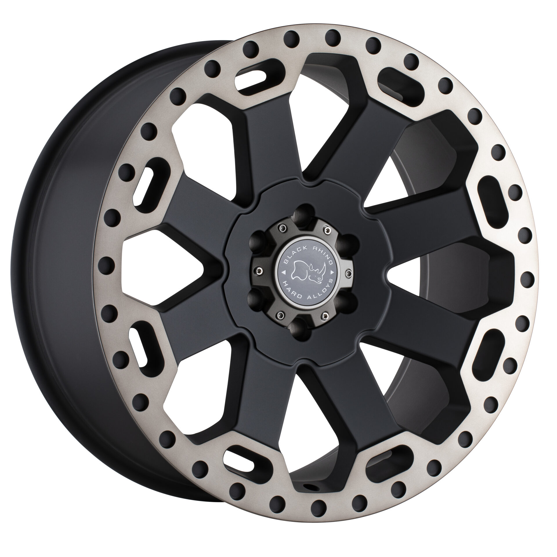 LLANTAS 17X9 6X139 ET12 BLACK RHINO WARLORD MATEBLACK