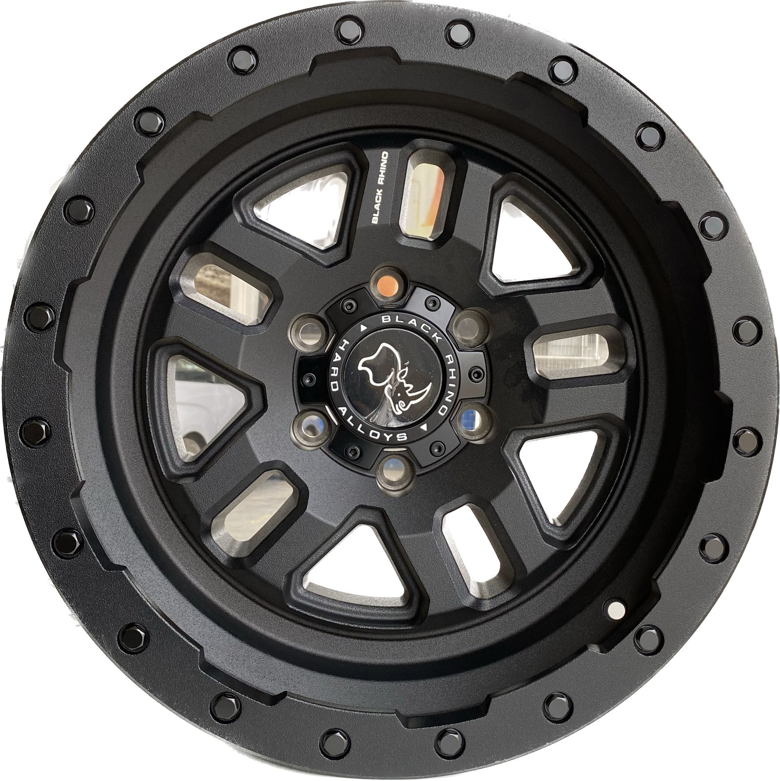 LLANTAS 17X9 6X139 ET0 FORCE REPLICA RHINO BLACKMACHINE
