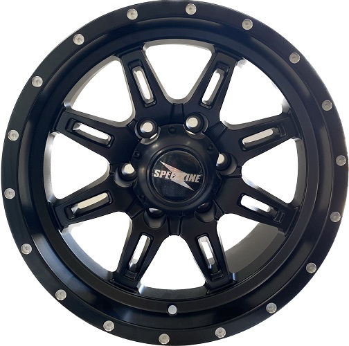 LLANTAS 16X8 5X114 ET20 SPEEDLINE CESAR MATEBLACK