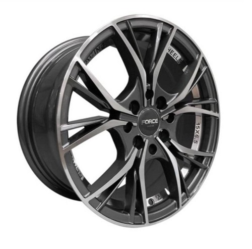 LLANTAS 15X6.5 4X100/114 ET35 FORCE LUKE GM-UC-M