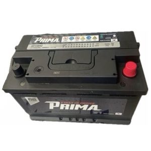 Batería PRIMA 90AMP 750 CCA para vehículos.